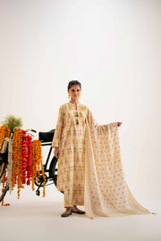 Nishat Summer Unstitched Printed Lawn 3Pc Suit - 42401215