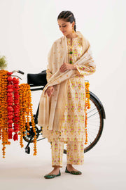 Nishat Summer Unstitched Printed Lawn 3Pc Suit - 42401215