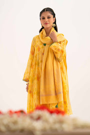 Nishat Summer Unstitched Printed Lawn 3Pc Suit - 42401216