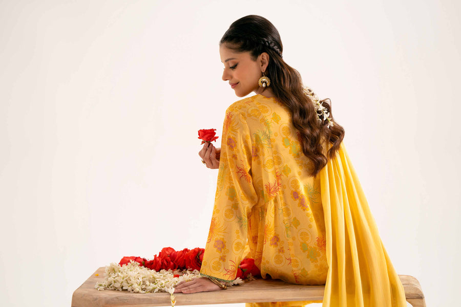 Nishat Summer Unstitched Printed Lawn 3Pc Suit - 42401216