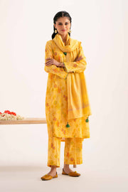 Nishat Summer Unstitched Printed Lawn 3Pc Suit - 42401216
