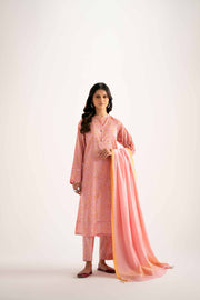 Nishat Summer Unstitched Printed Lawn 3Pc Suit - 42401217