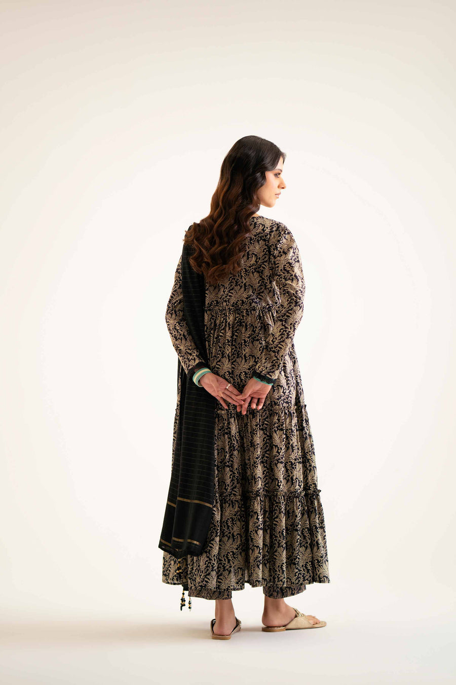 Nishat Summer Unstitched Printed Lawn 3Pc Suit - 42401219