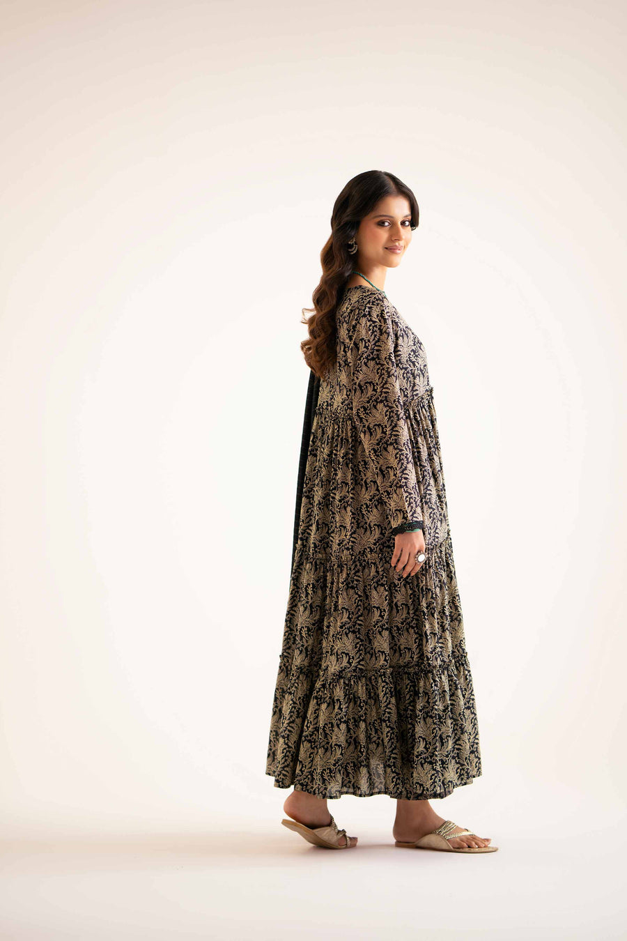 Nishat Summer Unstitched Printed Lawn 3Pc Suit - 42401219