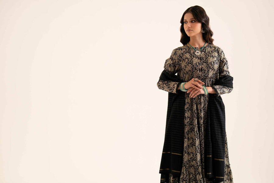 Nishat Summer Unstitched Printed Lawn 3Pc Suit - 42401219