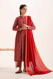 Nishat Summer Unstitched Printed Lawn 3Pc Suit - 42401221