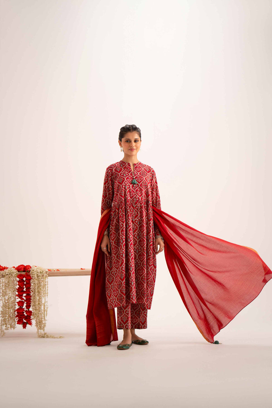 Nishat Summer Unstitched Printed Lawn 3Pc Suit - 42401221