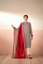 Nishat Summer Unstitched Printed Lawn 3Pc Suit - 42401223