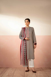 Nishat Summer Unstitched Printed Lawn 3Pc Suit - 42401223