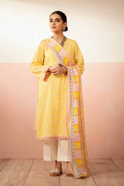 Nishat Summer Unstitched Printed Lawn 3Pc Suit - 42401227