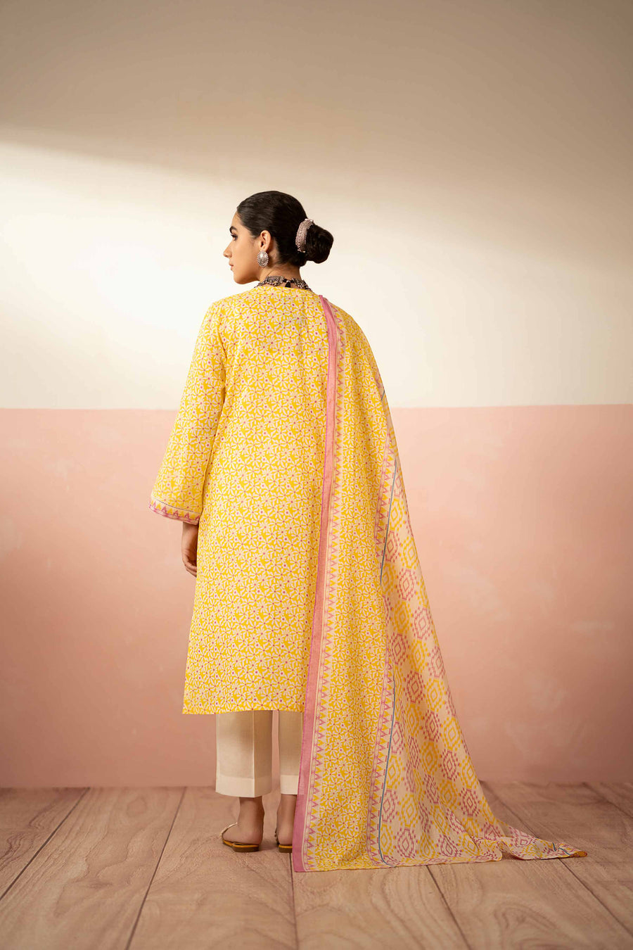 Nishat Summer Unstitched Printed Lawn 3Pc Suit - 42401227