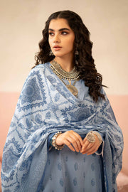 Nishat Summer Unstitched Printed Lawn 3Pc Suit - 42401228