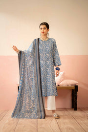 Nishat Summer Unstitched Printed Lawn 3Pc Suit - 42401230