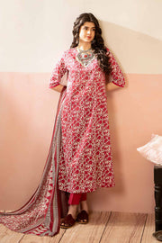 Nishat Summer Unstitched Printed Lawn 3Pc Suit - 42401231