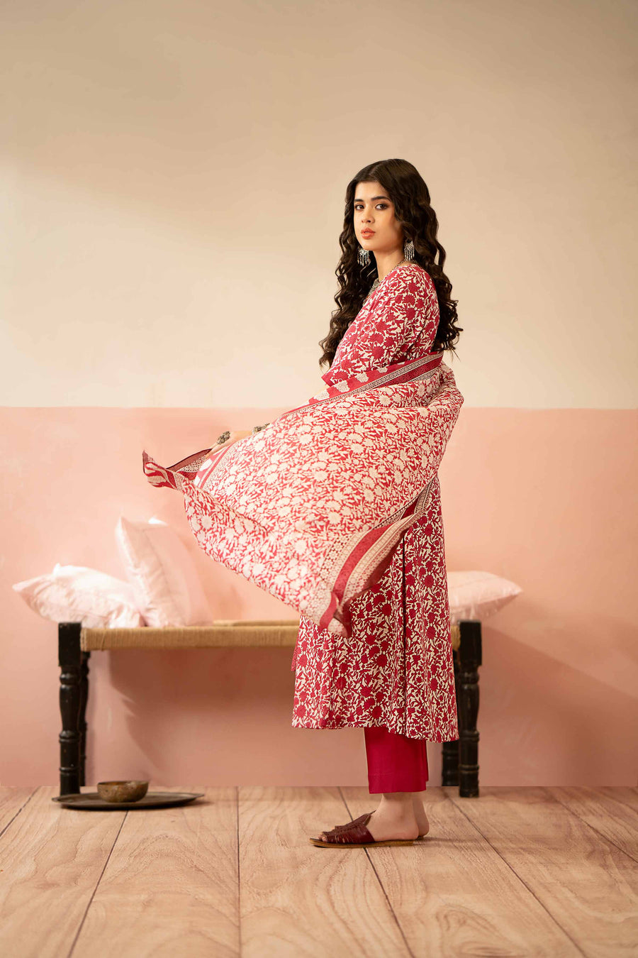 Nishat Summer Unstitched Printed Lawn 3Pc Suit - 42401231