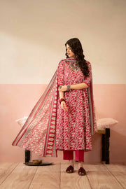 Nishat Summer Unstitched Printed Lawn 3Pc Suit - 42401231