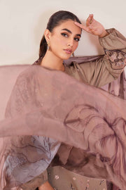Nishat Summer Unstitched Embroidered Cambric 3Pc Suit - 42401242