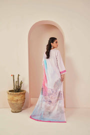 Nishat Summer Unstitched Embroidered Cambric 3Pc Suit - 42401243