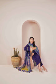 Nishat Summer Unstitched Embroidered Cambric 3Pc Suit - 42401244