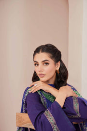 Nishat Summer Unstitched Embroidered Cambric 3Pc Suit - 42401244