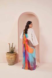 Nishat Summer Unstitched Embroidered Cambric 3Pc Suit - 42401246