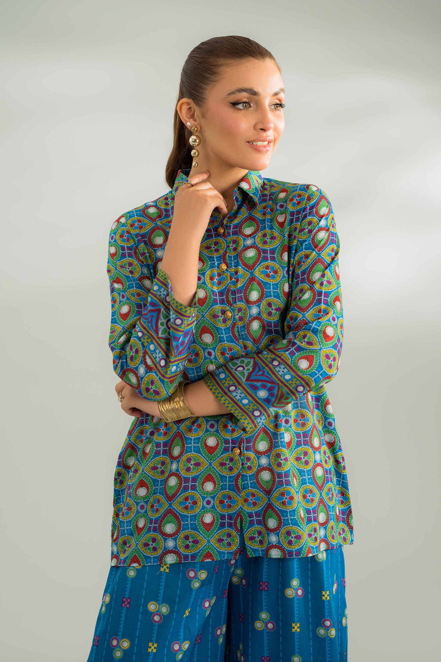 Nishat Festive Eid Printed Lawn Unstitched 2Pc Suit - 42401247