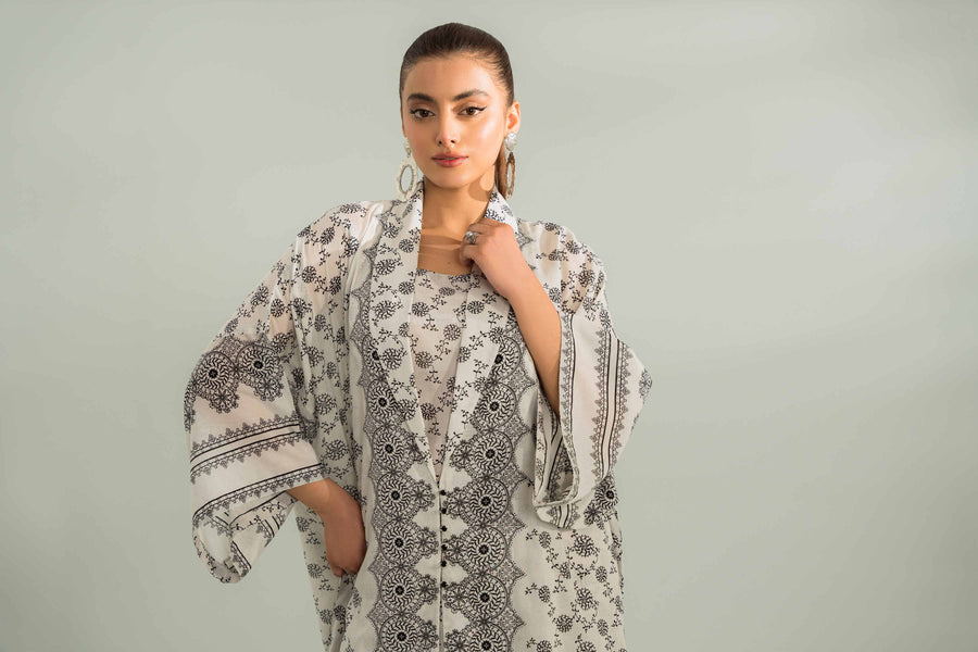 Nishat Festive Eid Printed Lawn Unstitched 2Pc Suit - 42401254