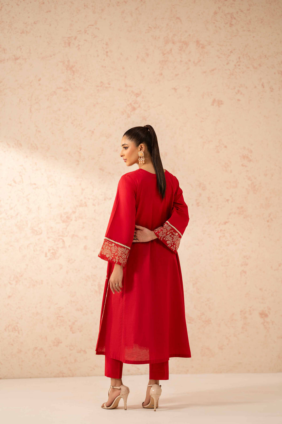 Nishat Festive Eid Embroidered Lawn Unstitched 2Pc Suit - 42401257