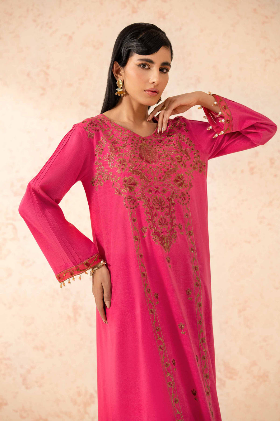 Nishat Festive Eid Embroidered Lawn Unstitched 2Pc Suit - 42401261
