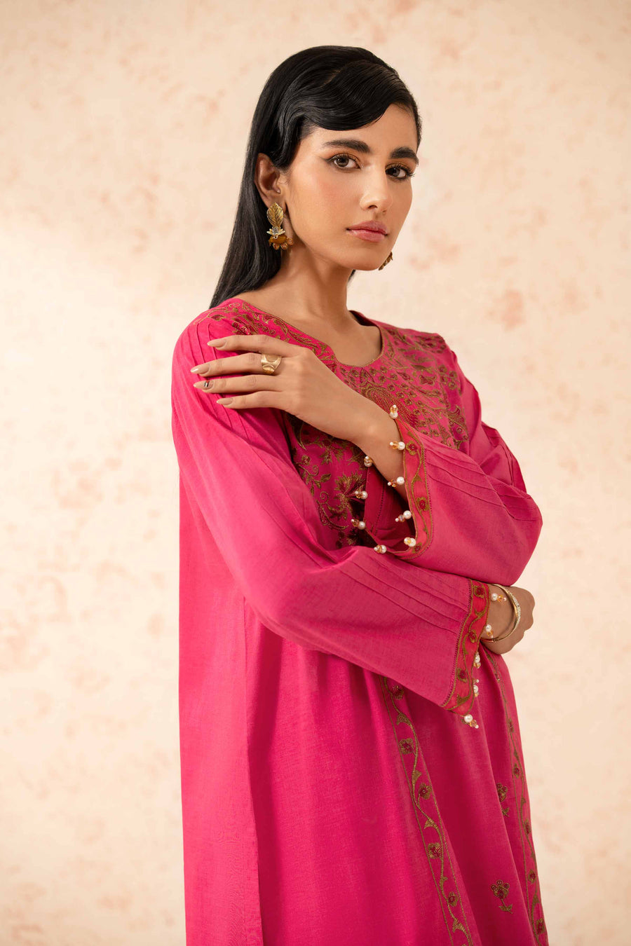 Nishat Festive Eid Embroidered Lawn Unstitched 2Pc Suit - 42401261