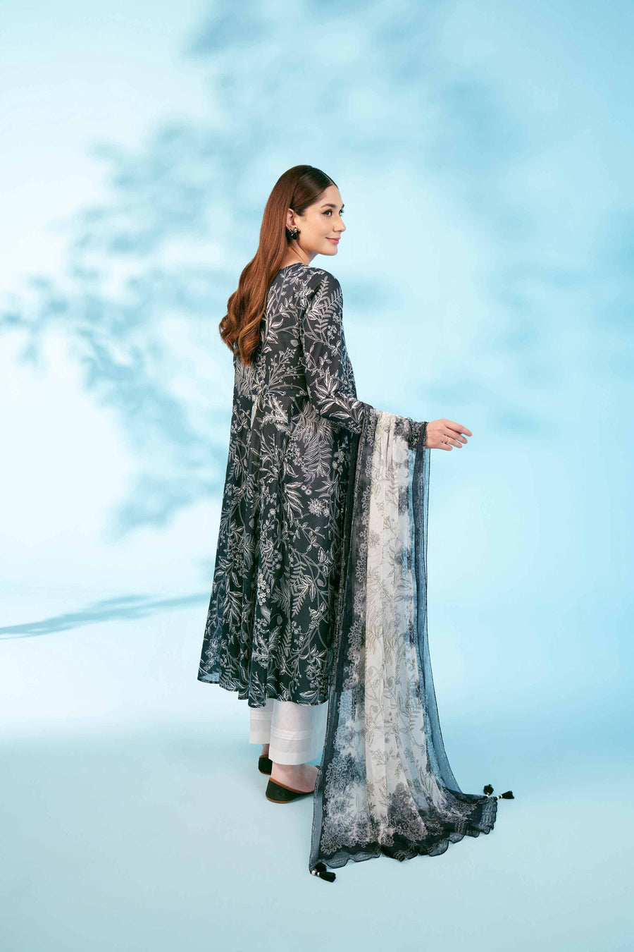 Nishat Festive Eid Printed Lawn Unstitched 2Pc Suit - 42401270