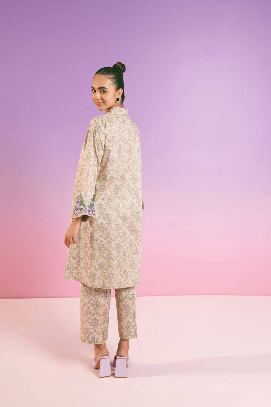 Nishat Festive Eid Embroidered Lawn Unstitched 2Pc Suit - 42401280