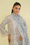 Nishat Festive Eid Embroidered Lawn Unstitched 2Pc Suit - 42401301