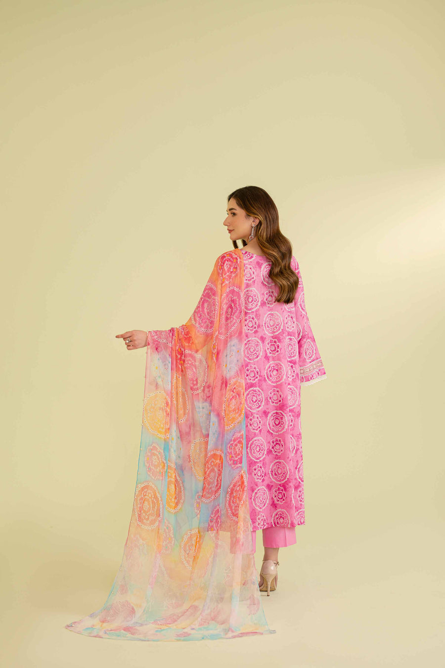 Nishat Festive Eid Embroidered Lawn Unstitched 2Pc Suit - 42401302
