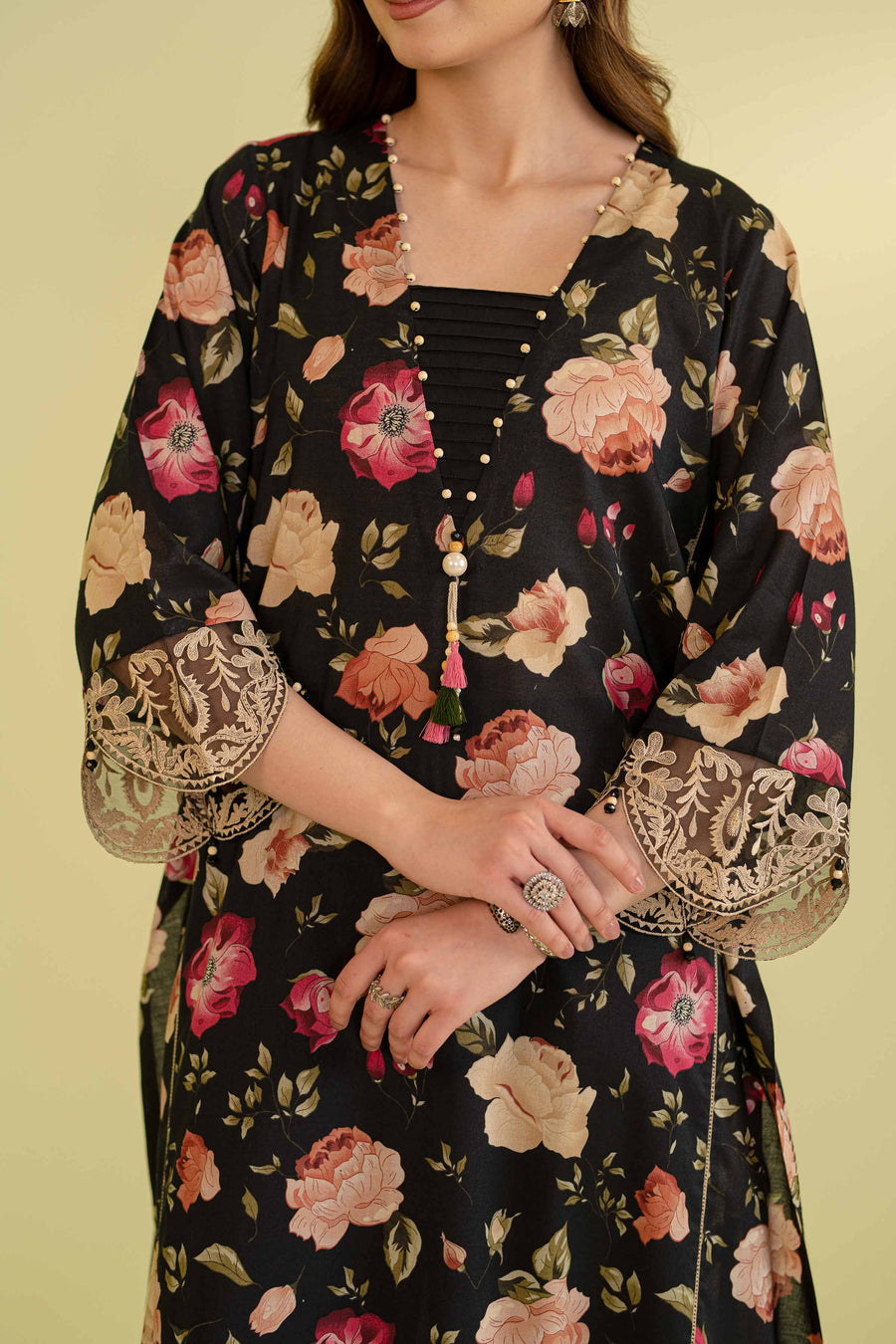 Nishat Festive Eid Embroidered Lawn Unstitched 2Pc Suit - 42401303