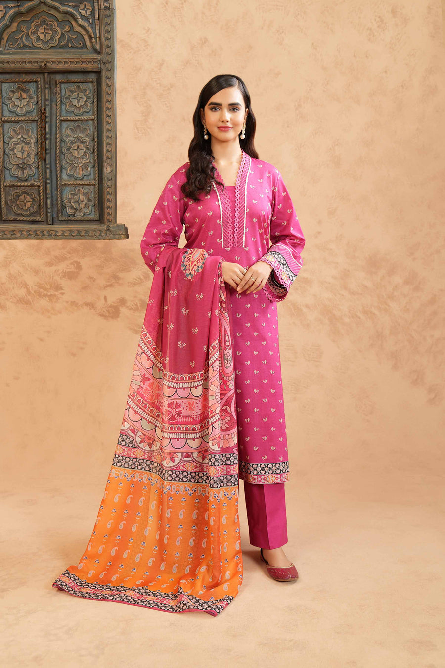 Nishat Festive Eid Printed Lawn Unstitched 2Pc Suit - 42401307
