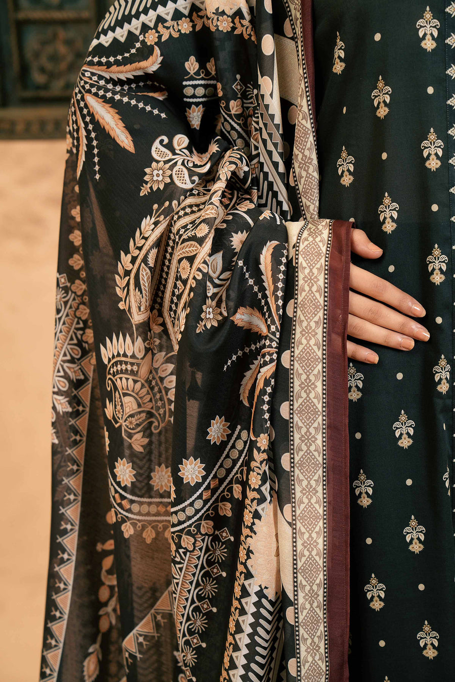 Nishat Festive Eid Printed Lawn Unstitched 2Pc Suit - 42401308