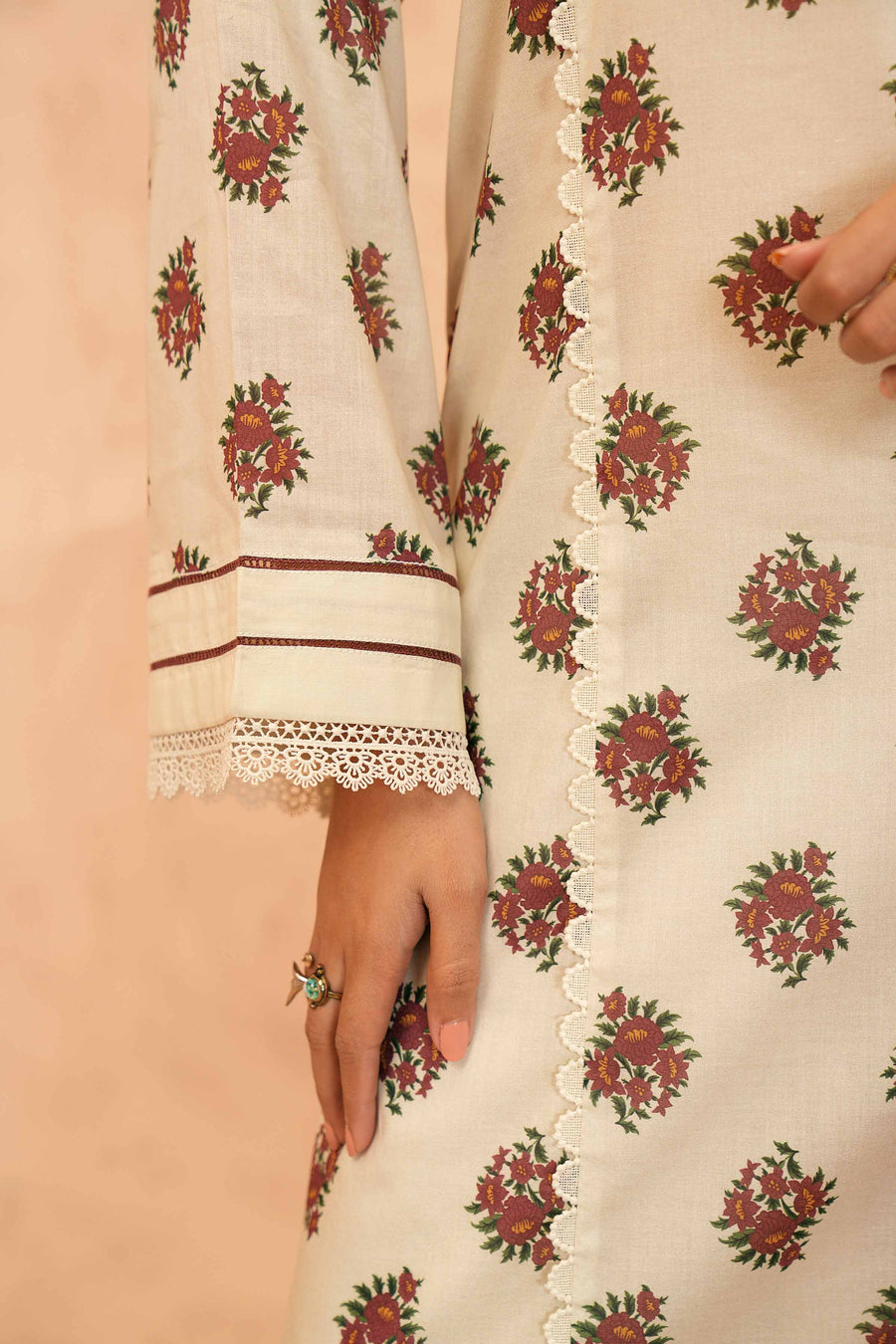 Nishat Festive Eid Printed Lawn Unstitched 2Pc Suit - 42401309