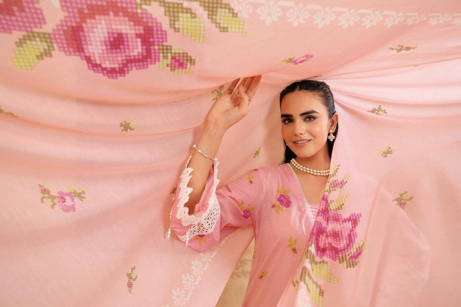 Nishat Festive Eid Printed Lawn Unstitched 2Pc Suit - 42401314