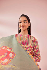 Nishat Festive Eid Printed Lawn Unstitched 2Pc Suit - 42401315