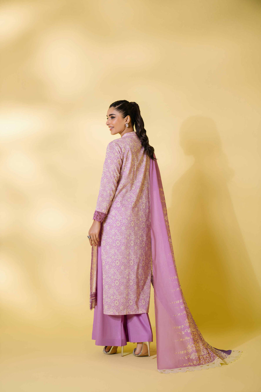 Nishat Festive Eid Printed Lawn Unstitched 3Pc Suit - 42401320