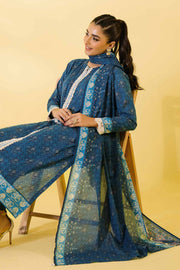 Nishat Festive Eid Printed Lawn Unstitched 3Pc Suit - 42401321