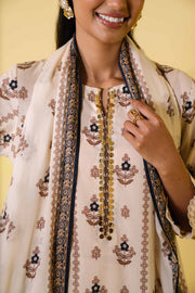Nishat Festive Eid Printed Lawn Unstitched 3Pc Suit - 42401322