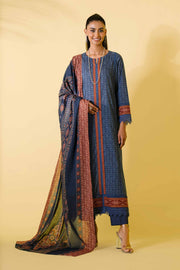 Nishat Festive Eid Printed Lawn Unstitched 3Pc Suit - 42401324