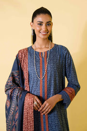 Nishat Festive Eid Printed Lawn Unstitched 3Pc Suit - 42401324