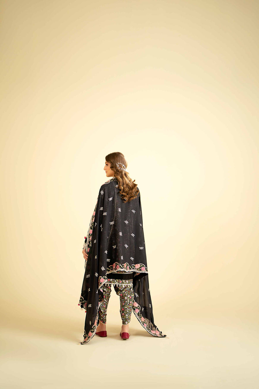Nishat Festive Eid Embroidered Swiss Lawn Unstitched 3Pc Suit - 42401328