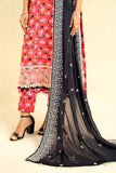 Nishat Festive Eid Embroidered Swiss Lawn Unstitched 3Pc Suit - 42401329