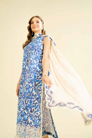 Nishat Festive Eid Embroidered Swiss Lawn Unstitched 3Pc Suit - 42401330