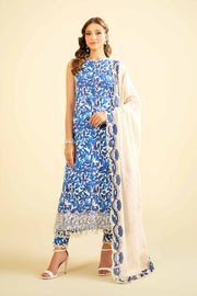 Nishat Festive Eid Embroidered Swiss Lawn Unstitched 3Pc Suit - 42401330