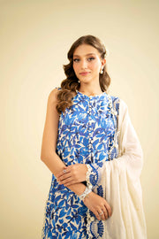 Nishat Festive Eid Embroidered Swiss Lawn Unstitched 3Pc Suit - 42401330